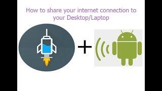 How to share your internet in http injector android to your pc/laptop