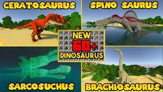 60+ MOBS DINOSAURUS !! FIX INI ADDON DINOSAURUS TERKEREN CUY !! PREHISTORIC LIFE ADDON !!