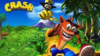 Crash Bandicoot Прохождение на 100% - Part #1 (PS1 Rus)