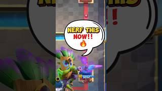 Evolution Dart Goblin is COMPLETELY BROKEN! (Clash Royale) #clashroyale #viralshort #shorts