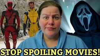 STOP SPOILING MOVIES!!! My Personal Movie Spoiler Experience | Movies&Sue Rant