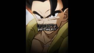 GOGETA vs VEGITO #edit #whoisstrongest