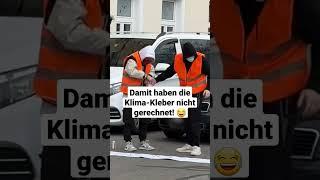 Geht dieser Prank zu weit?   #klimakleber #klimaaktivisten #prank