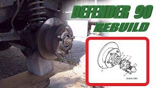 DEFENDER 90 WHEEL BEARING REPLACEMENT