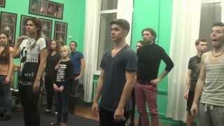 Актерское мастерство - фрагмент урока по сценической речи