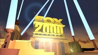 Fox 2000 Pictures Logo Remake With Fox Anime Network Fanfare