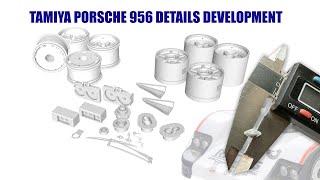 Tamiya Porsche 956 details update.