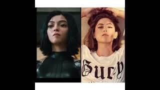 Alita battle angel in real life vs character