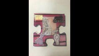 #alteredpuzzlepiece #arttile Altered Puzzle Pieces/ Art Tiles: Requested Tutorial