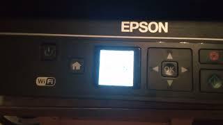 Epson XP-313 сброс памперса, обсорбера, ошибка E-10 Epson, adjasment program