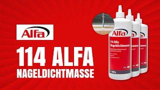 Vorstellung der 114 Alfa Nageldichtmasse | Alfa Direkt