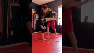 Takedown! NoGi Jiu Jitsu & wrestling. Mom vs Son #nogi #bjj #jiujitsu