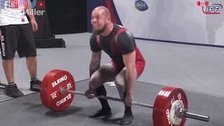 Emmerik Vanhee - 11th Place 715.5kg Total - 83kg Class 2019 IPF World Open