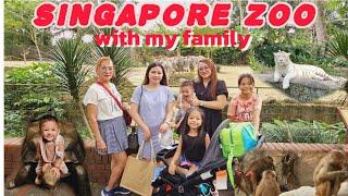 SINGAPORE ZOO   With My family