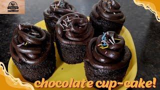 Chocolate Truffel Cup-Cake | Without egg | Easy to make | Farah ka zayka