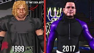 The Evolution Of Jeff Hardy In WWE Games! ( WWF WrestleMania 2000 To WWE 2K18 )