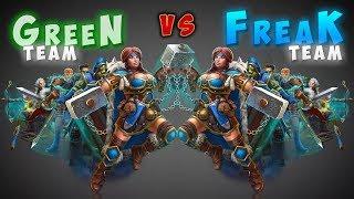 БИТВА ФУЛОК ► Green Team vs Freak Team PRIME WORLD