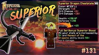 Finally Got Superior Dragon Set | Hypixel Skyblock - Minecraft EP. 131