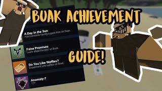 Buak ａｌｌ Achievements GUIDE!!!