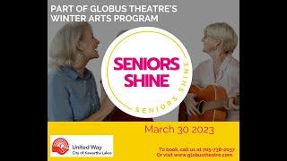 Globus Theatre Presents Seniors Shine Cabaret