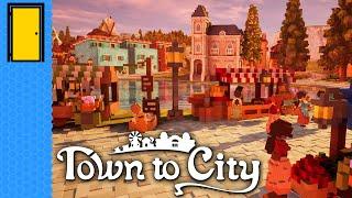 My Marvellous Mediterranean Masterpiece | Town To City (Cozy Voxel City Builder - Demo)