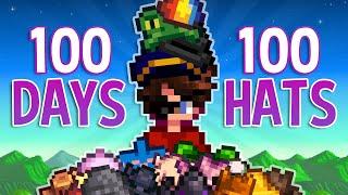 100 Days to find Every Hat in Stardew Valley