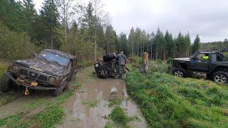 Apgāzām džipu | OFF-ROAD Latvia, Aizkraukle 07.10.2023 | Part #1 (Pirmā daļa)