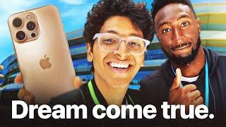 My FIRST APPLE EVENT ft. MKBHD, Technical Guruji | iPhone 16 Pro Max First Look