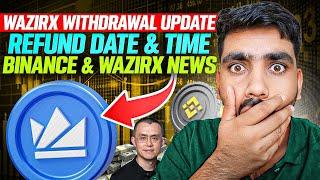 WazirX News Today  | WazirX Withdrawal Update  | Binance & WazirX News Today || Crypto News Today