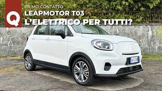 18.900 euro per la "Panda" elettrica (autonomia, spazio e tecnologia) | LEAPMOTOR T03