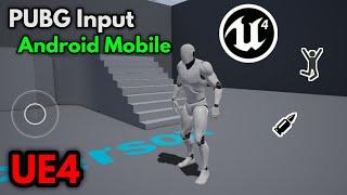 UE4 Android Mobile Touch Input Like PUBG Mobile | How to Make input like PUBG In Unreal Engine Video