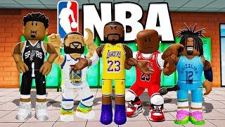 How NBA PLAYERS Took Over Roblox Fight in a School