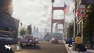 1950`s NYC Environment Megapack Showcase Video / Unreal Engine 4-5