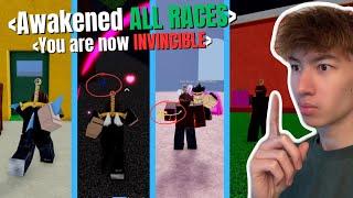 Awakening EVERY race in Blox Fruits!