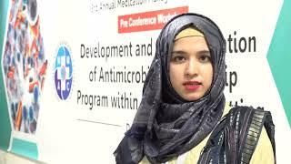 Areeba Nayab Clinical Pharmacist Tabba Heart Institute about AMMC 2023