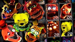 FNAF НОВЫЙ КОШМАРНЫЙ ЭННАРД и АНИМАТРОНИК ПАУК !!! ФНАФ АДСКИЙ CUSTOM NIGHT !!!