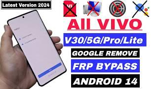 All VIVO Android 14 FRP Bypass Settings Not Working | VIVO V30 FRP Unlock | VIVO V30e/Pro/5G FRP