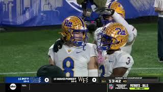 Pitt QB Kenny Pickett SICK Fake Slide TD Run vs Wake Forest | 2021 College Football