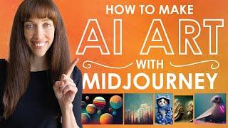 How to use MidJourney AI in Discord to Create Artificial Intelligence Art