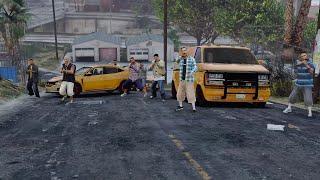 GTA 5 - TURF - UNEXPECTED GANG WARS! #2