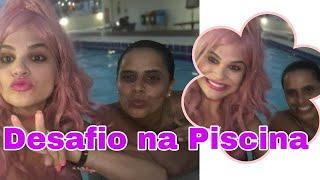 Desafio da Piscina| Fale qualquer coisa | Gabizoca em Ação