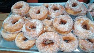 Donas esponjosas para negocio un kilo rinde para 24 donas caseras muy fáciles de hacer sin cortador