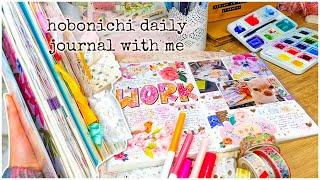 HOBONICHI CREATIVE DAILY JOURNAL WITH ME  And an Honest Mental Health Chat