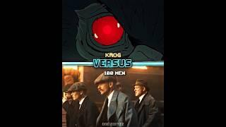 Mutated Krog Vs 100 Men #edit #1v1 #viralshort #viralshorts