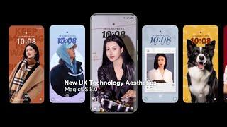 Honor MagicOS 8 with new UX Technology aesthetics