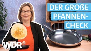 Wie gut sind Pfannen mit Wabenstruktur und worauf muss man achten? | Haushalts-Check | WDR