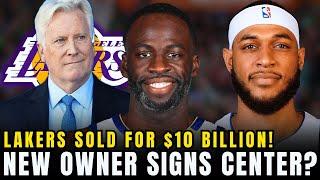 NBA SHOCKER: NEW LAKERS BOSS LANDS BLOCKBUSTER SIGNING AND WANTS A TITLE NOW!? LAKERS NEWS !