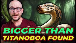 We Found a Snake BIGGER Than Titanoboa!