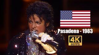 Michael Jackson | Billie Jean Motown 25 - Live in Pasadena, CA March 25th, 1983 (4K60FPS)