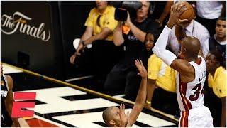 Ray Allen's 3-pointer, LeBron's 32 save Heat in Game 6 of 2013 NBA Finals vs. Spurs | ESPN Archives